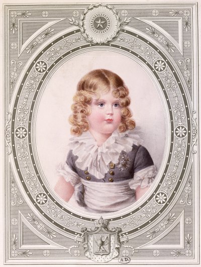 Porträt des Königs von Rom, Napoleon II (1811-32) ca. 1815 von Jean Baptiste Isabey